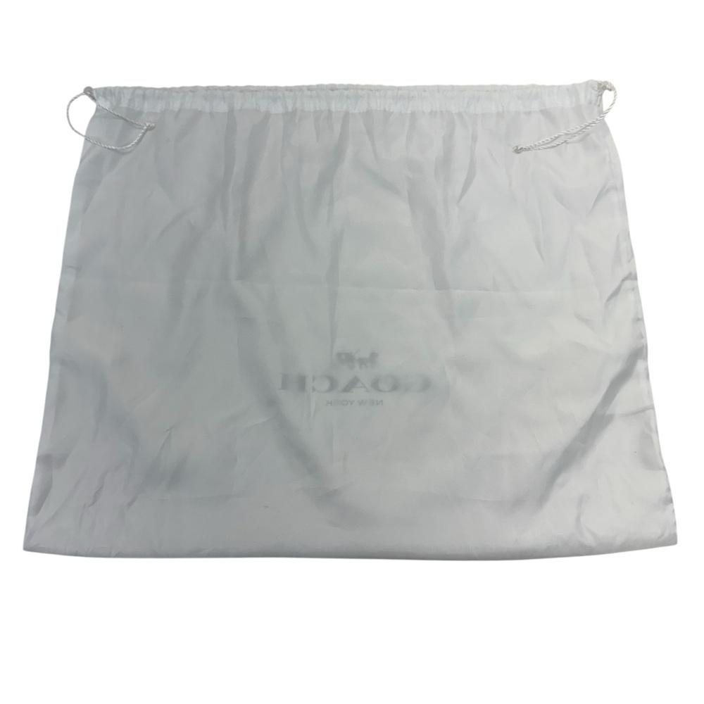 Coach Satin JUMBO Dust Bag White - Picture 4 of 12